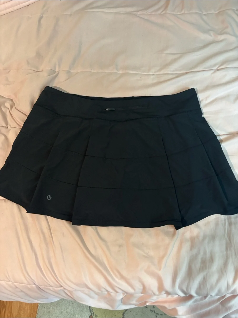 lululemon athletica black skort